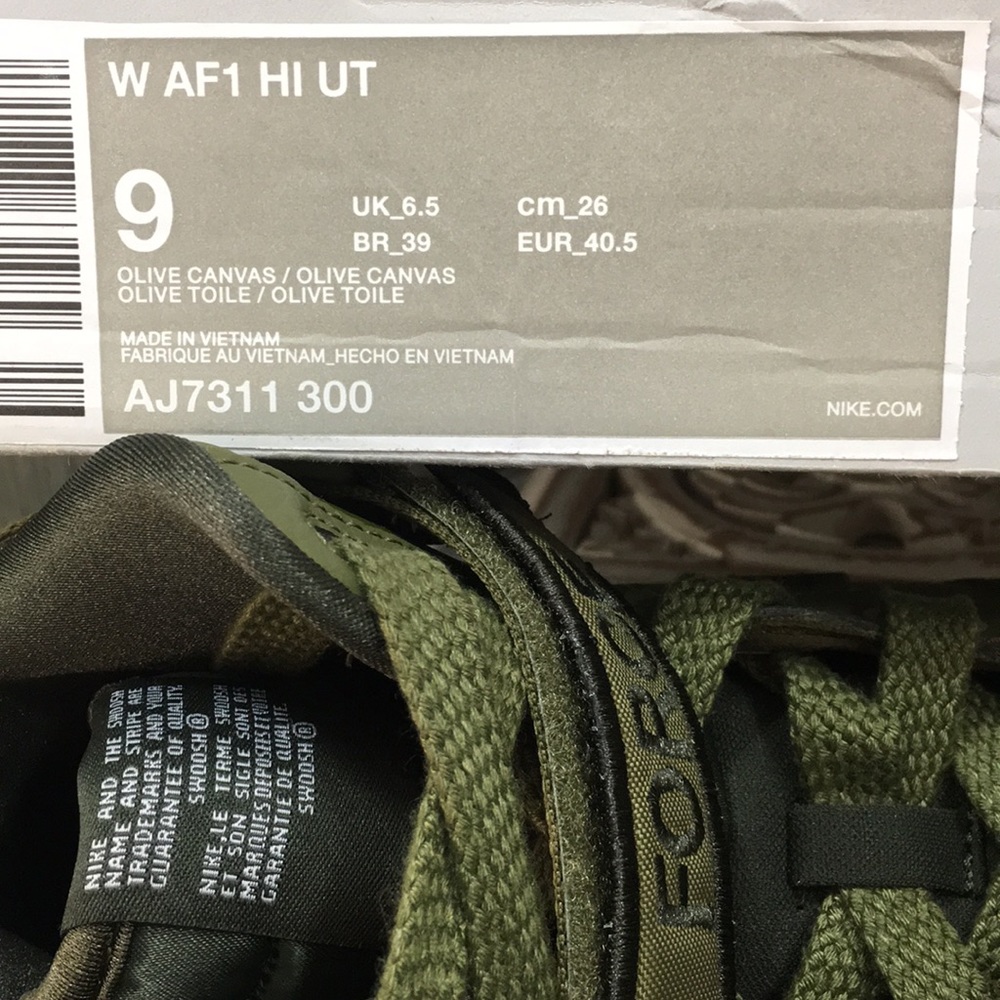 NIKE WMNS AF1 HI UT - Picture 8 of 8